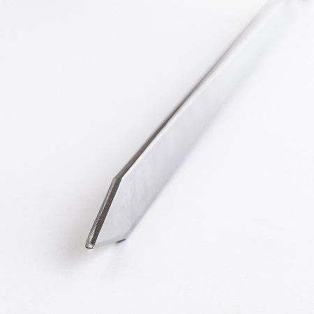 Шампур нержавеющий 620*12*3 мм с деревянной ручкой в Майкопе