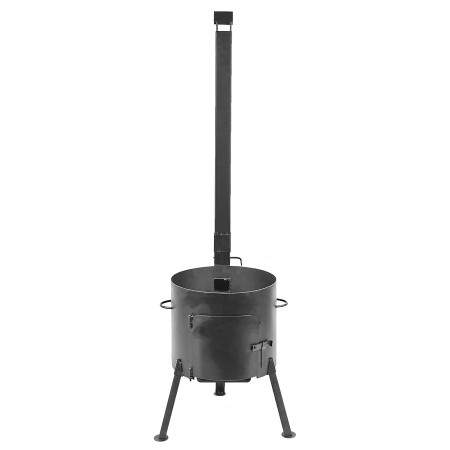 Stove with a diameter of 340 mm with a pipe for a cauldron of 8-10 liters в Майкопе