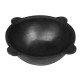 Cast iron cauldron 8 l flat bottom with a frying pan lid в Майкопе