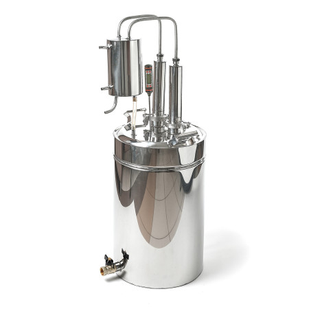 Cheap moonshine still kits "Gorilych" double distillation 20/35/t (with tap) CLAMP 1,5 inches в Майкопе