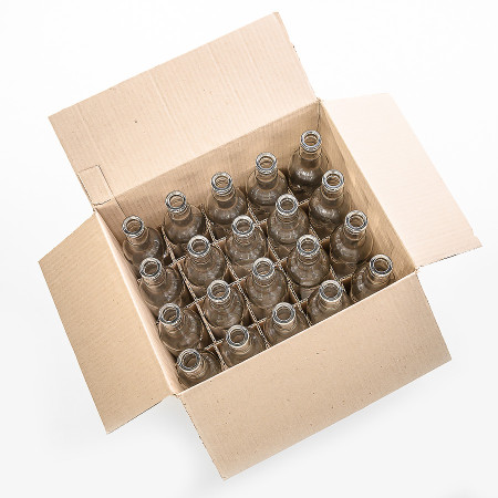 20 bottles of "Guala" 0.5 l without caps in a box в Майкопе